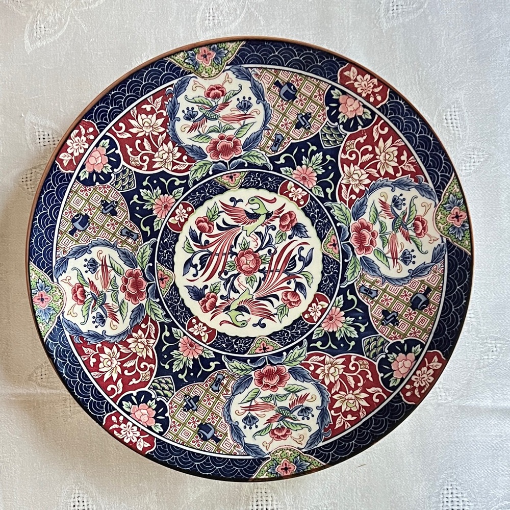 Sadamine, Large Plate, Phoenix, No. 170303-1